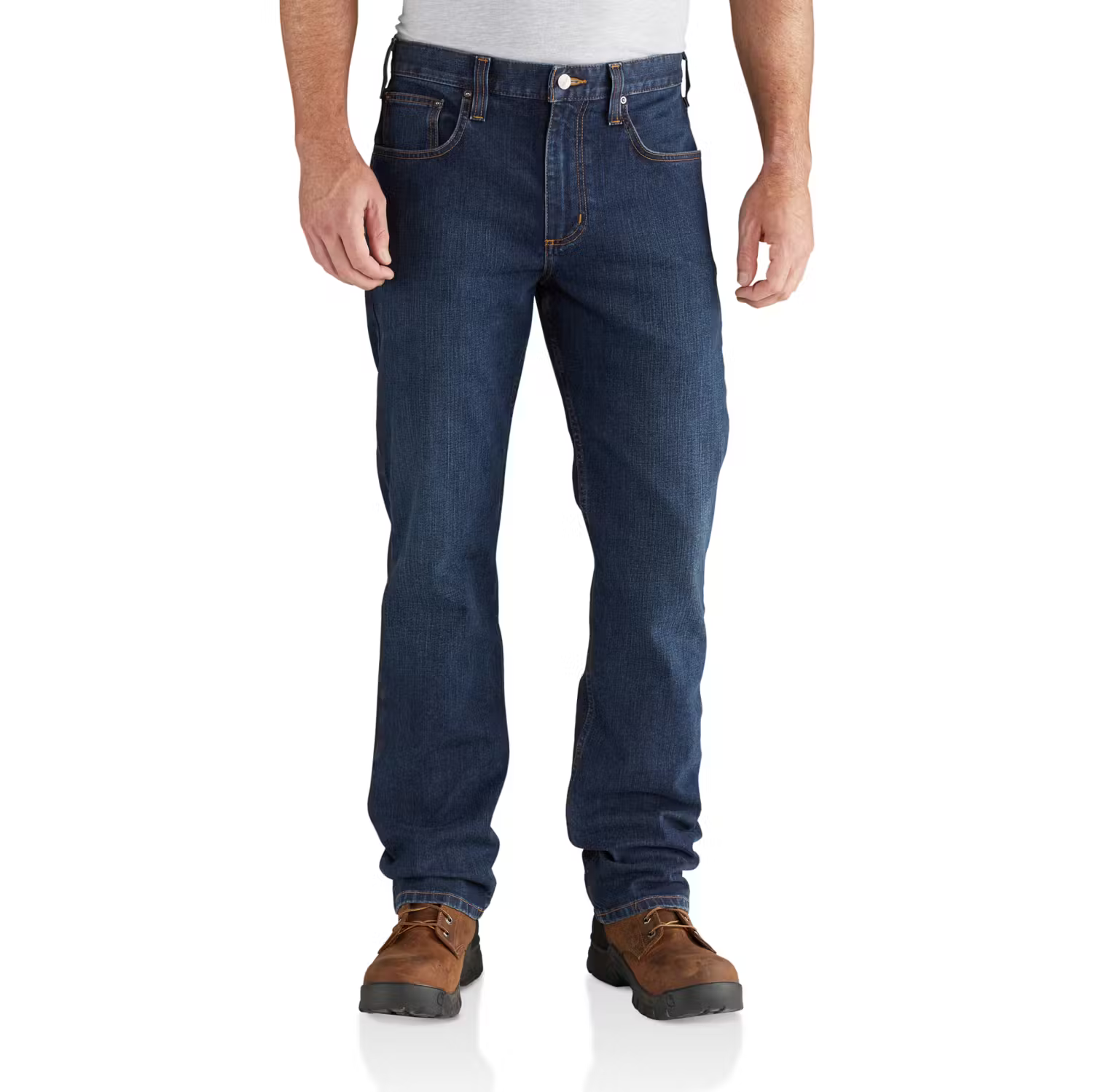 CARHARTT 2-Wege-Stretch-Jeanshose mir geradem Schnitt SUPERIOR, W34/L36
