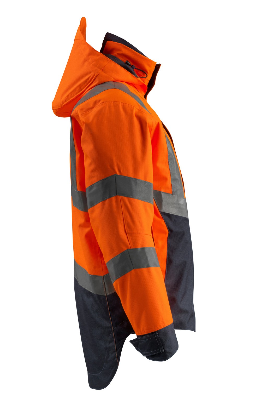 MASCOT Harlow SAFE SUPREME Hard Shell Jacke hi-vis orange/schwarzblau L