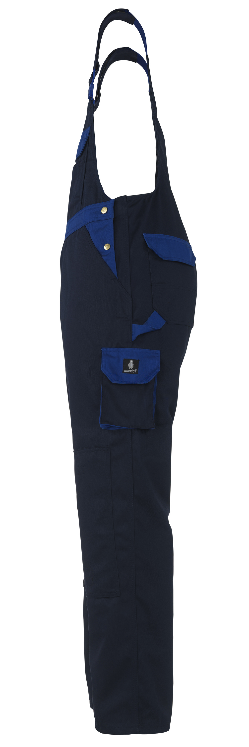 MASCOT Milano IMAGE Latzhose mit Knietaschen marine/kornblau 46