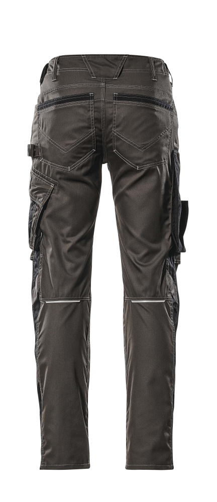 MASCOT Lemberg UNIQUE Hose mit Knietaschen dunkelanthrazit/schwarz 49 lang