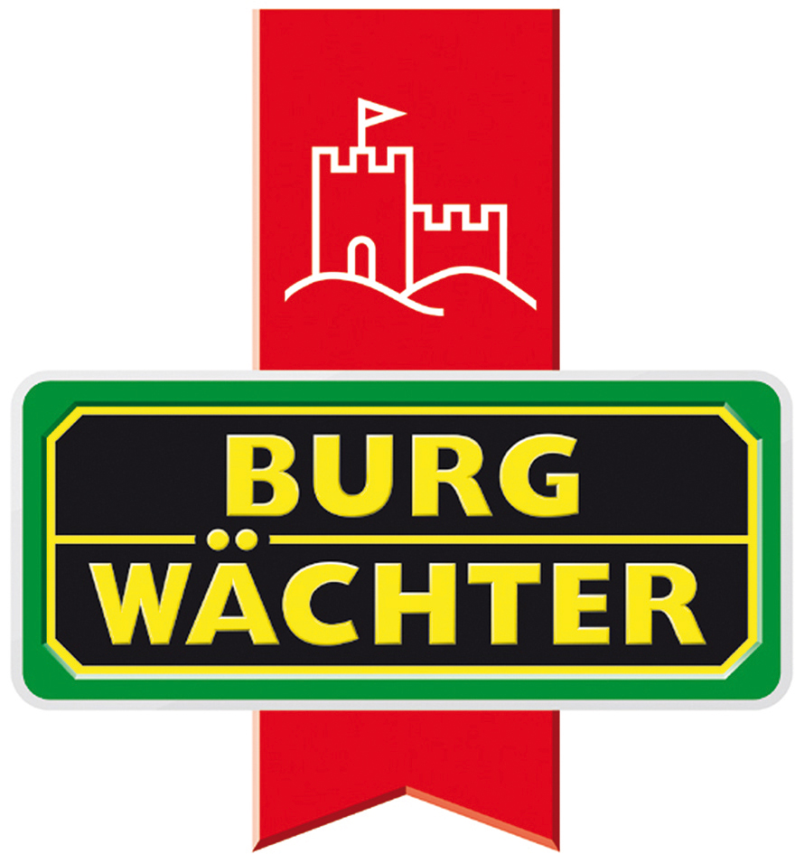 Burg-Wächter Messing Hangschloss-Set 222 40 mm SB duo
