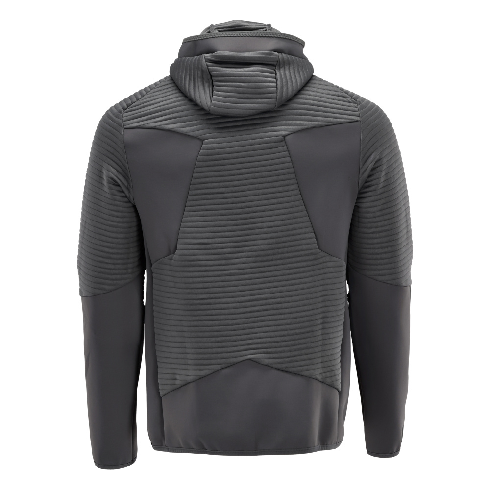 MASCOT CUSTOMIZED Fleece Kapuzensweatshirt mit Reißverschluss anthrazitgrau L