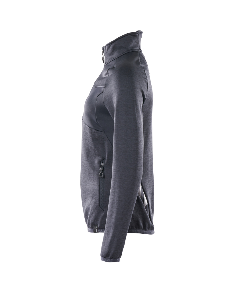 MASCOT ACCELERATE Fleecepullover mit Reißverschluss schwarzblau 4XL