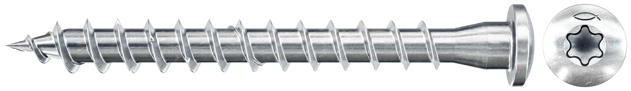 fischer PowerFast 5,0 x 40 Blechverbinder blauverzinkt Vollgewinde