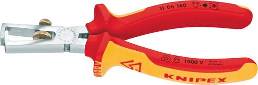 Knipex Abisolierzange VDE mit Mehrkomponenten-Griffen 160mm