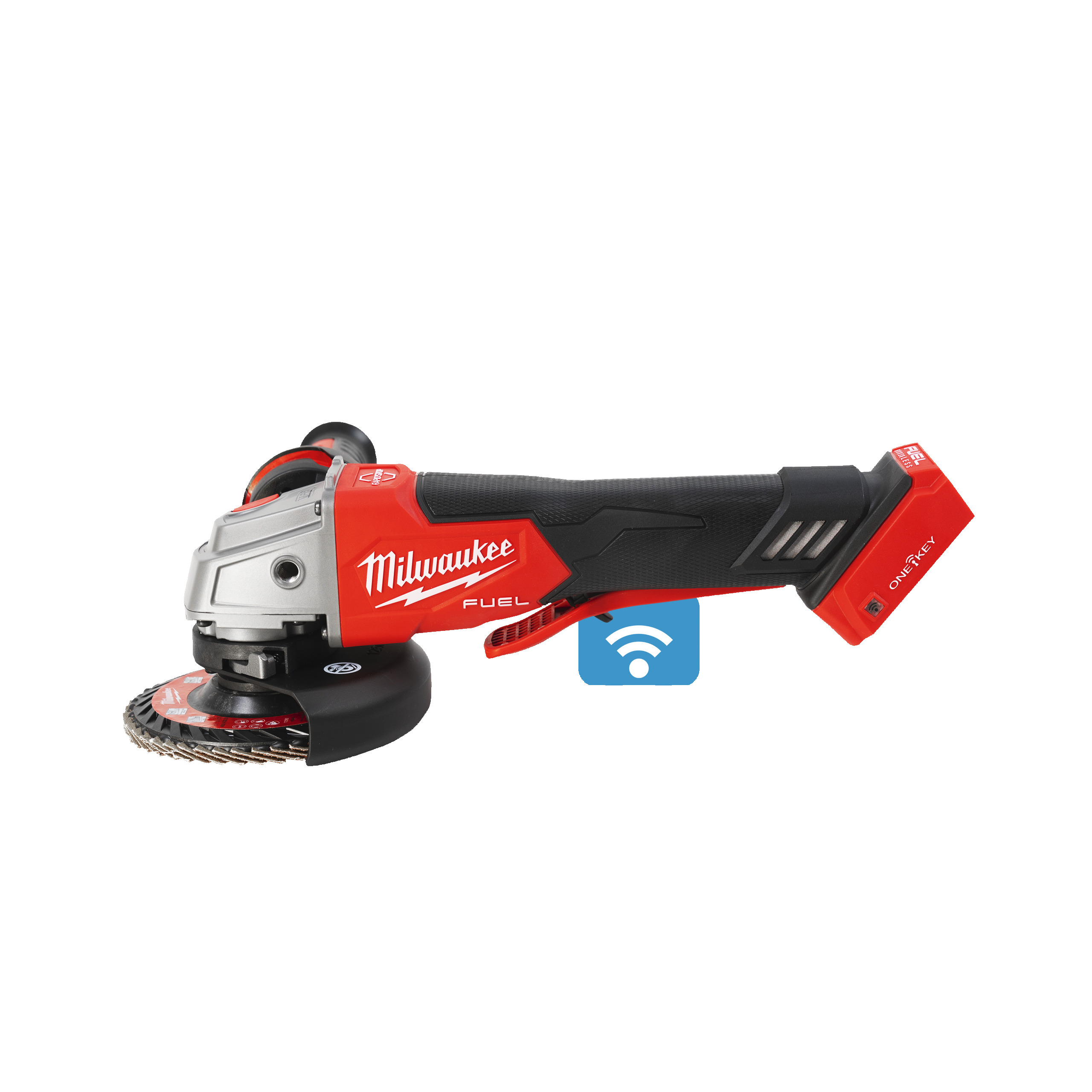 Milwaukee Akku-Winkelscheifer 18 V M18ONEFSAG125XPDB-0X solo