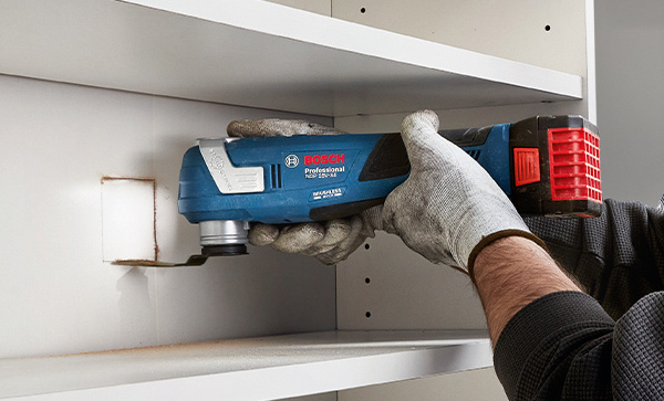 Bosch Akku-Multi-Cutter GOP 18V-34, StarlockPlus BIM Tauchsägeblatt, L-BOXX