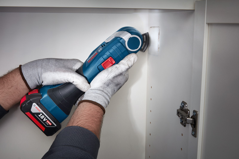 Bosch Akku-Multi-Cutter GOP 18V-34, StarlockPlus BIM Tauchsägeblatt, L-BOXX