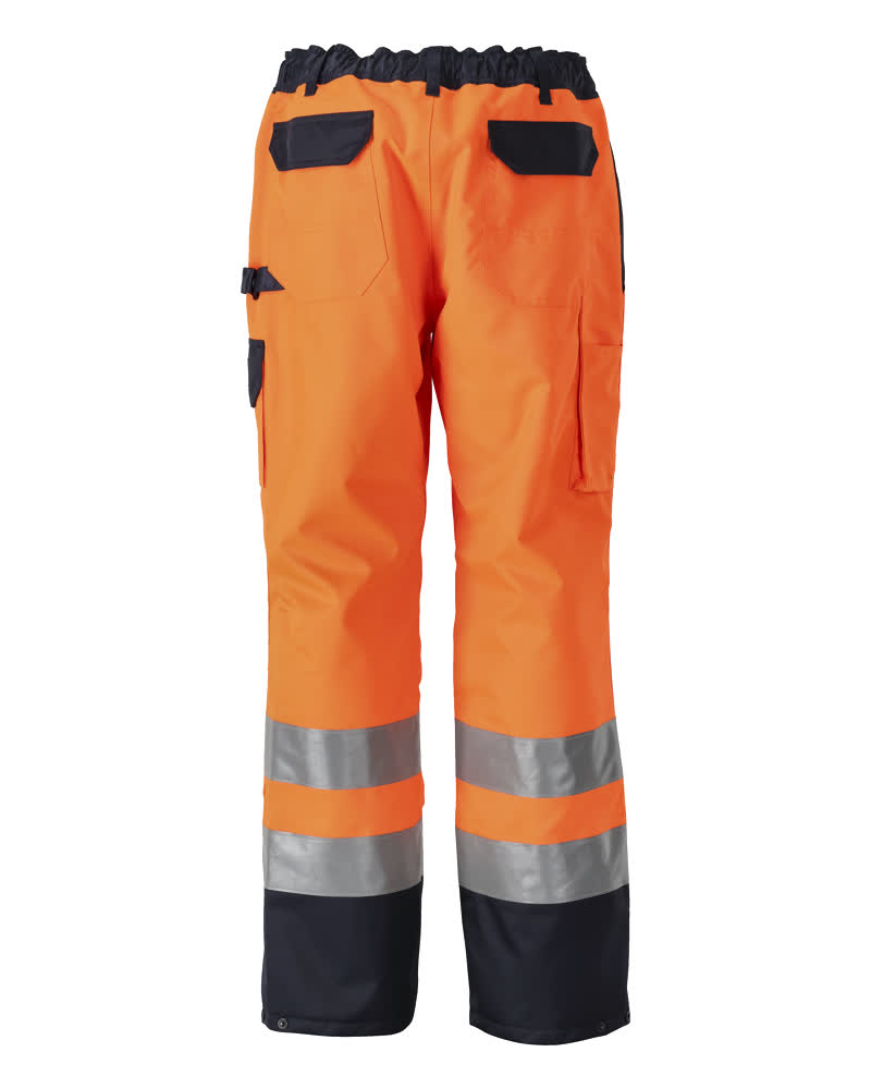 MASCOT Linz SAFE IMAGE Überziehhose hi-vis orange/marine XXL