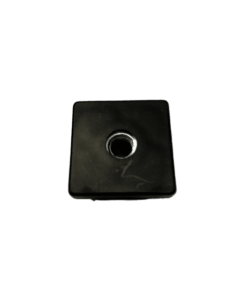 Einsteckbuchsen 40 x 40 mm für M10 schwarz