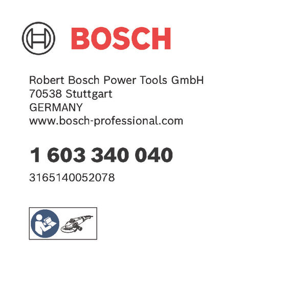 Bosch Spannmutter für Winkelschleifer