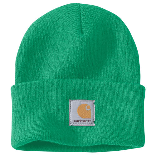 CARHARTT A18 Knit Cuffed Beanie Mütze grün
