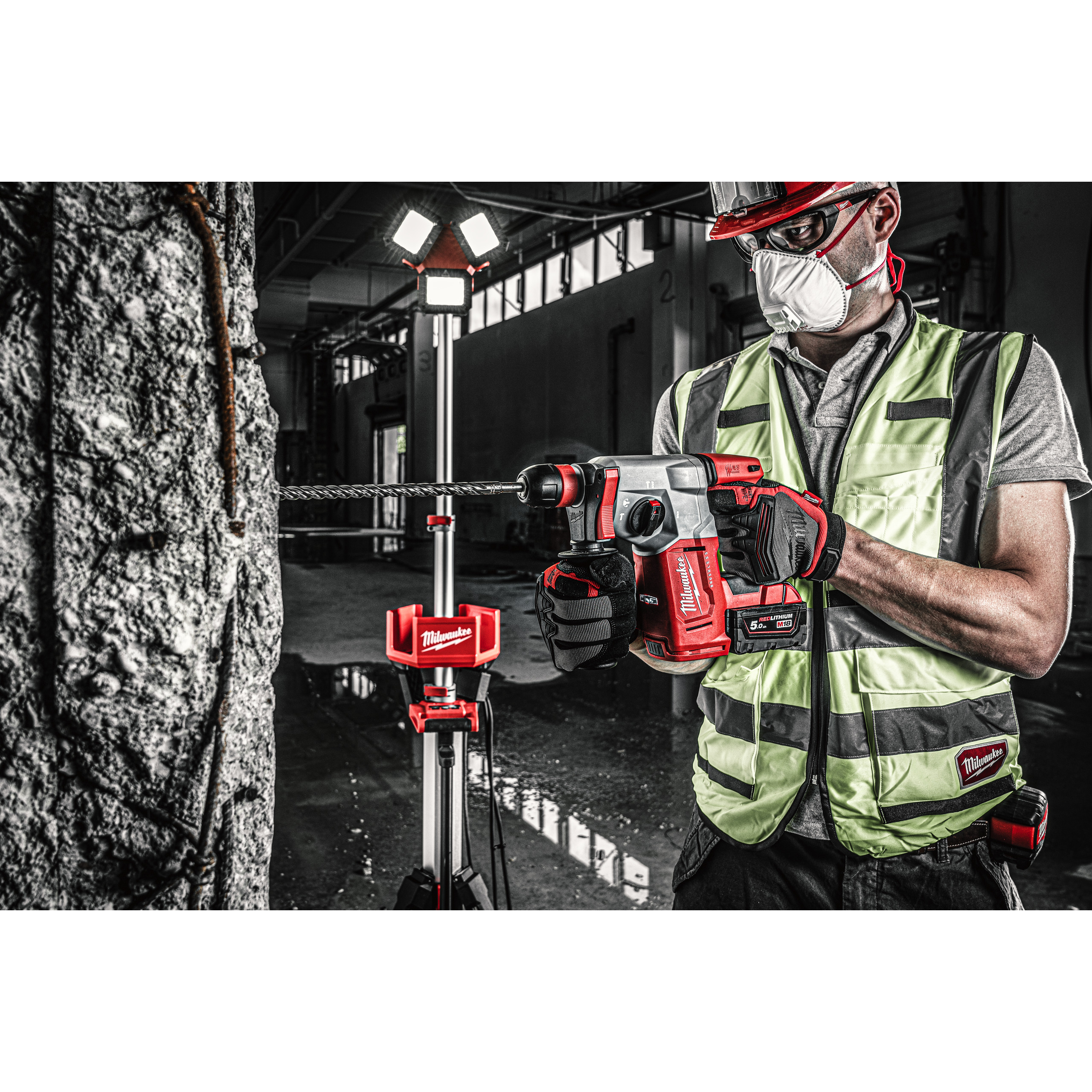 Milwaukee Akku-Bohrhammer 18 V M18 BLHX-0X