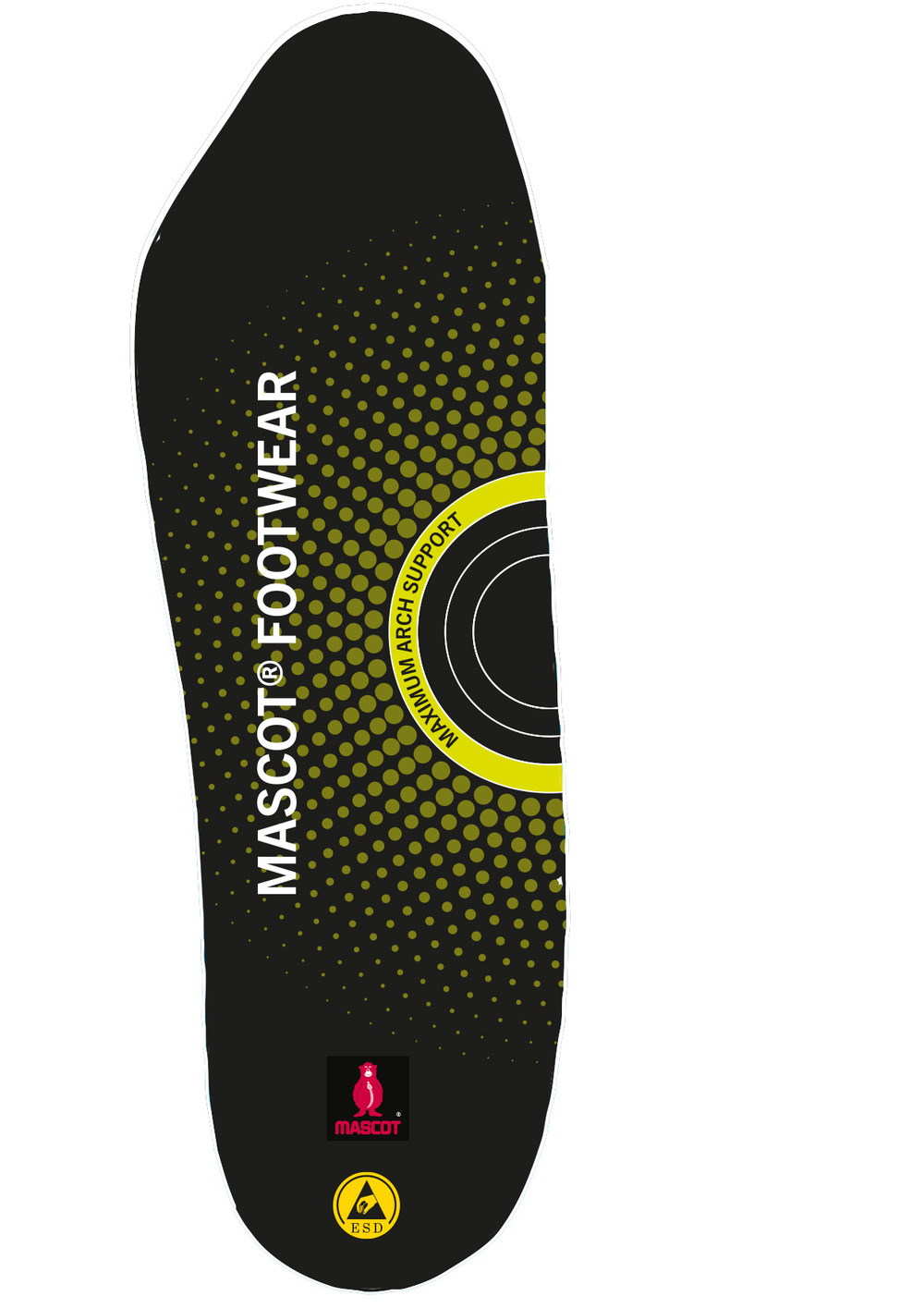 MASCOT FOOTWEAR ACCESSORIES Einlegesohlen schwarz 46