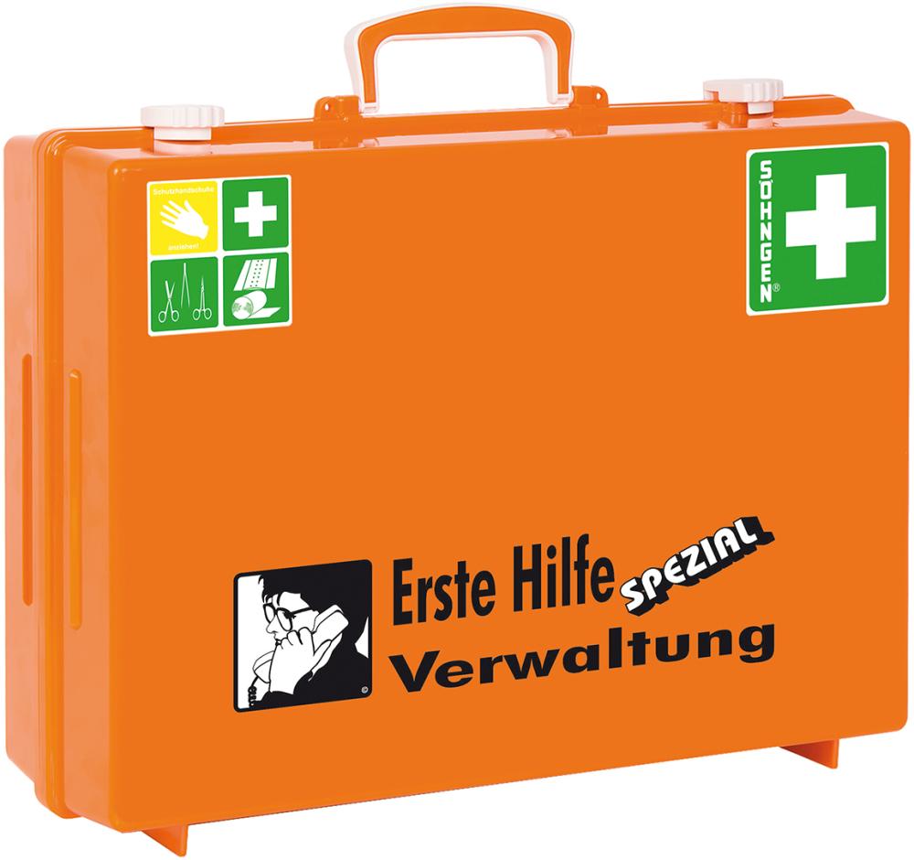 Söhngen Erste-Hilfe-Koffer Spezial MT-CD Verwaltung orange