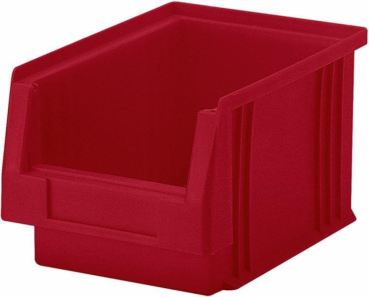 Sichtlagerkasten PLK 3 B150xT205xH125 mm rot
