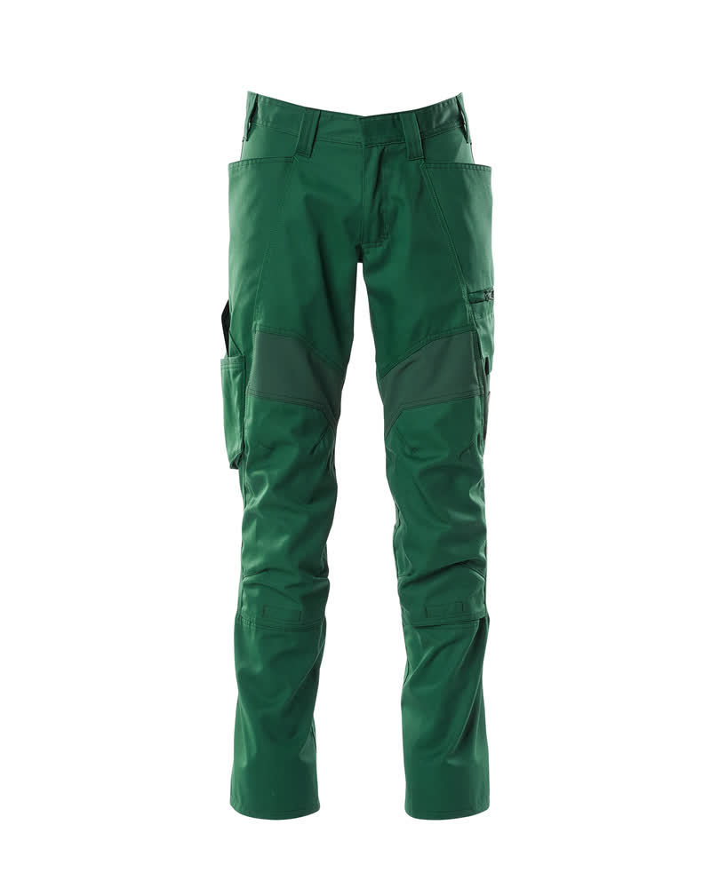 MASCOT ACCELERATE Hose mit Knietaschen grün 56