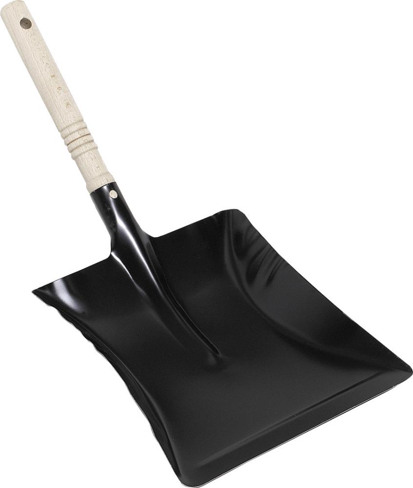 Nölle Kehrschaufel Metall schwarz 22 cm breit