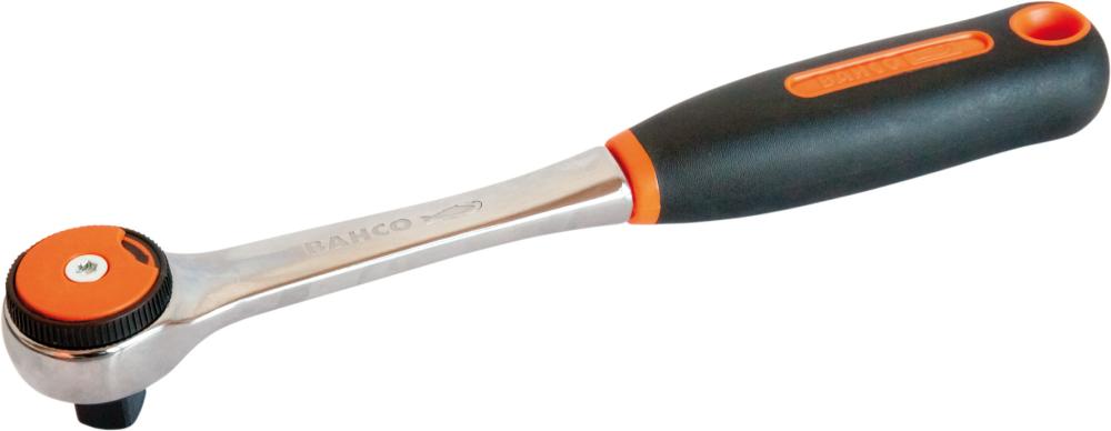 Bahco 1/2" Umschaltknarre mit 72 Zähne und 5° Rückschwenkwinkel 8150RN-1/2