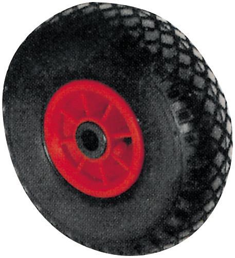 BS Rollen Luftrad D15.264 260mm Nabenlänge 60mm Gummi schwarz Radkörper Kunststoff Rollenlager Stollenprofil
