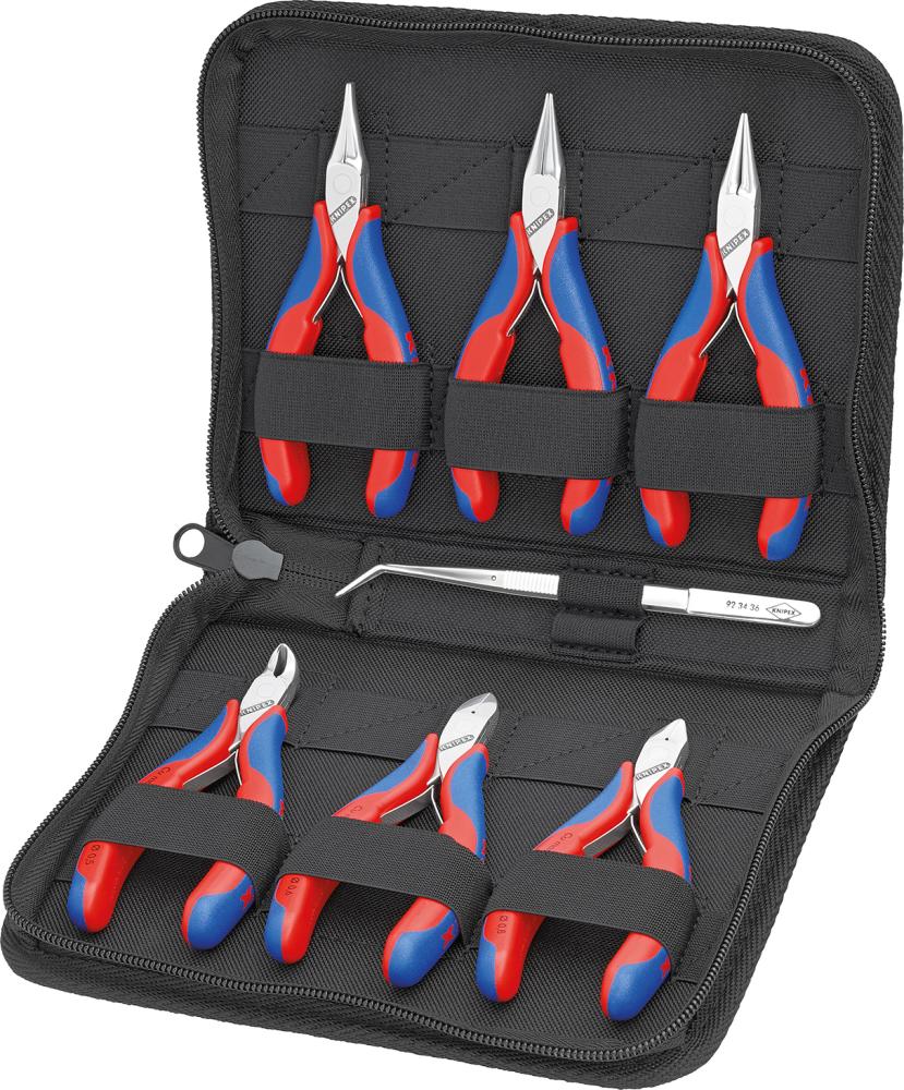 Knipex Elektronikzangen-Set 7-teilig