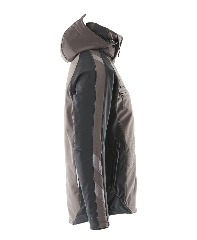MASCOT Darmstadt UNIQUE Winterjacke dunkelanthrazit/schwarz L