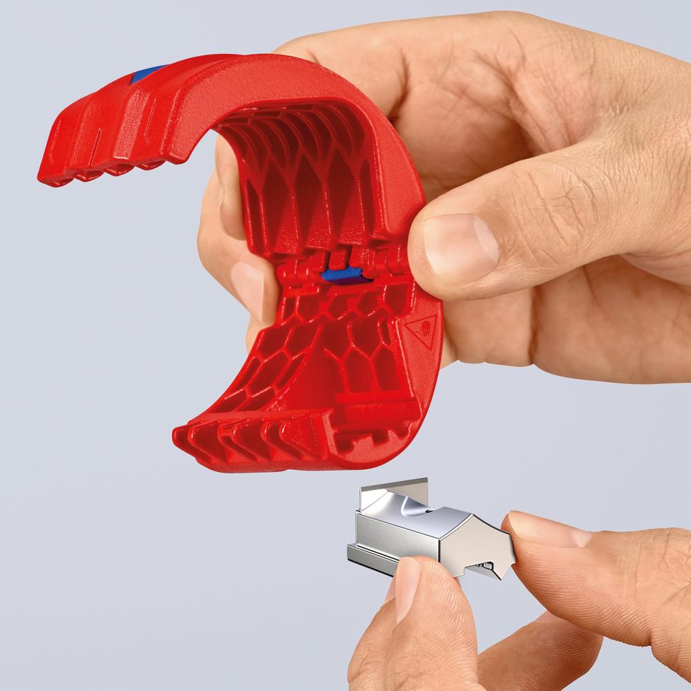 Knipex Kunststoffrohr-Schneider für Rohre 20-50mm und Tropfhülsen