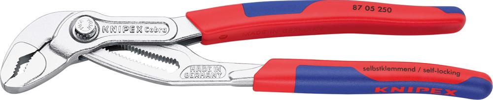 Knipex Wasserpumpenzange Cobra mit Mehrkomponenten-Griffen 250mm