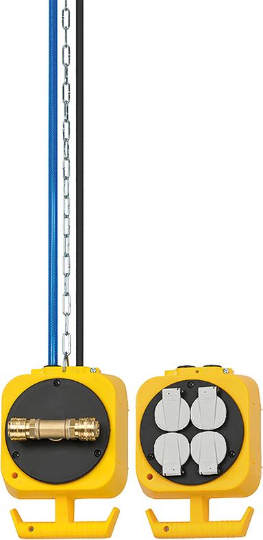 Brennenstuhl Energie-Block Druckluft H05VV-F 3G1,5 5m 6/12mm