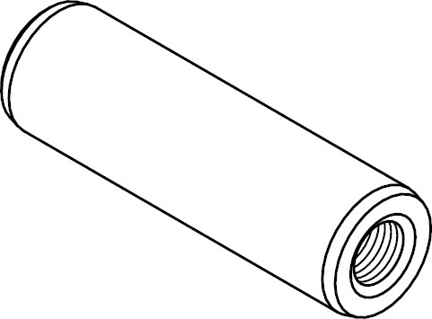 DIN7979 Stahl-gehärtet blank D 4x16 mm Zylinderstifte mit Innengewinde