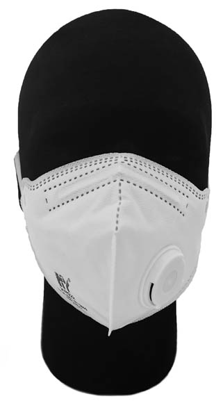 Atemschutzmaske mit Ventil FFP2 NR, 10er Pack