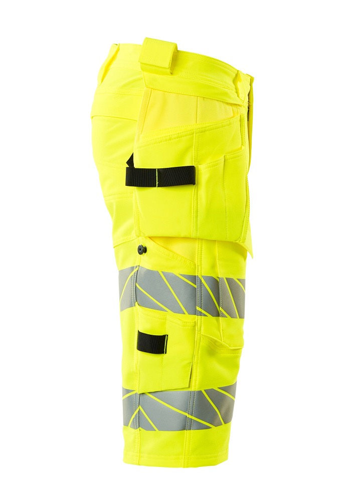MASCOT ACCELERATE SAFE Shorts, lang mit Hängetaschen hi-vis gelb 47