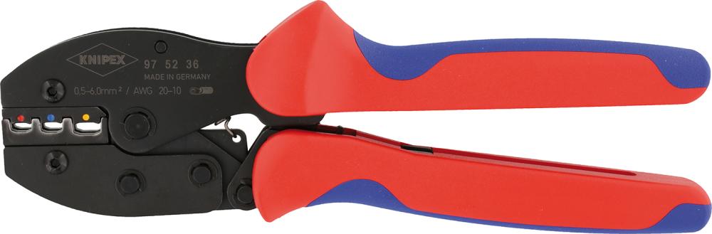 Knipex Crimp-Hebelzange mit 2-Komponentengriffen