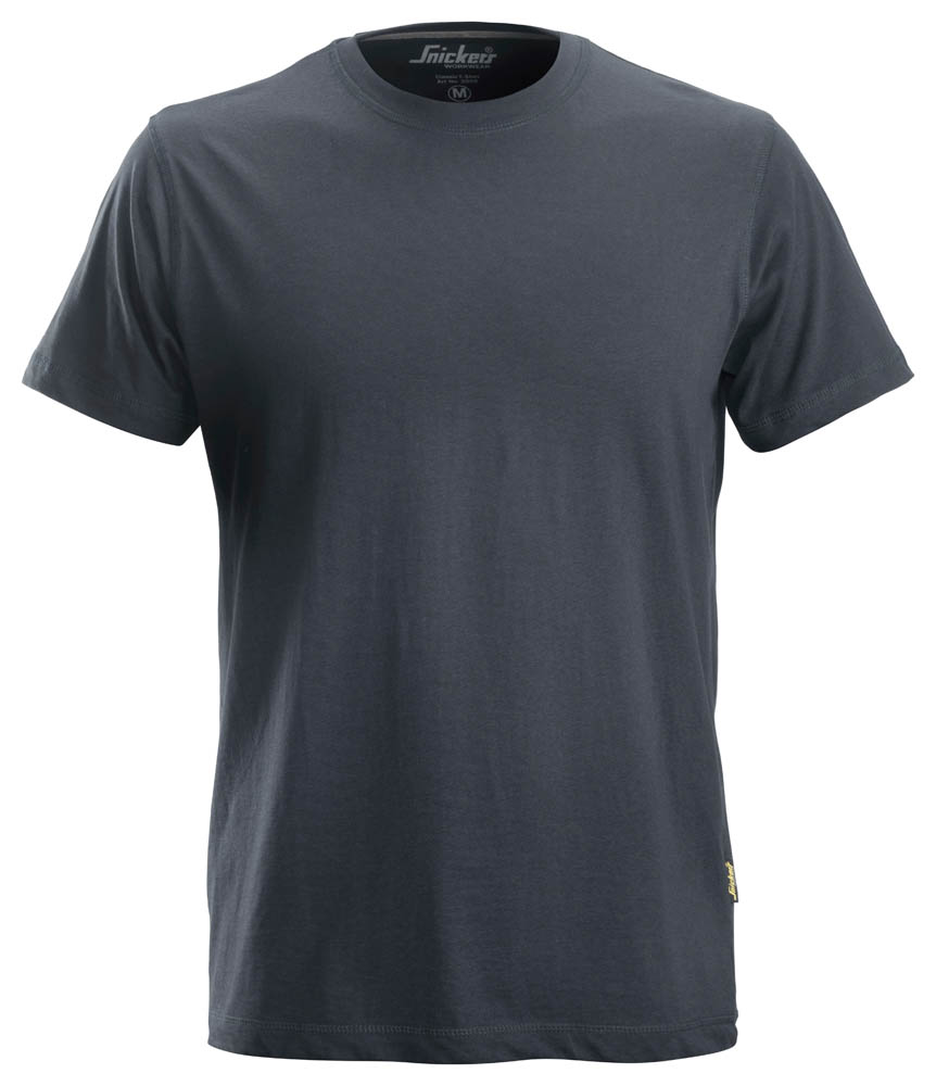 Snickers 2502 Klassisches Baumwoll T-Shirt grau