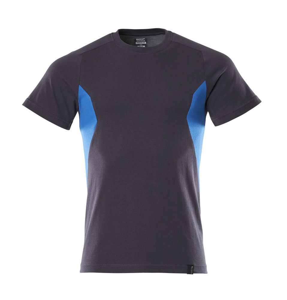 MASCOT ACCELERATE T-Shirt schwarzblau/azurblau 3XL