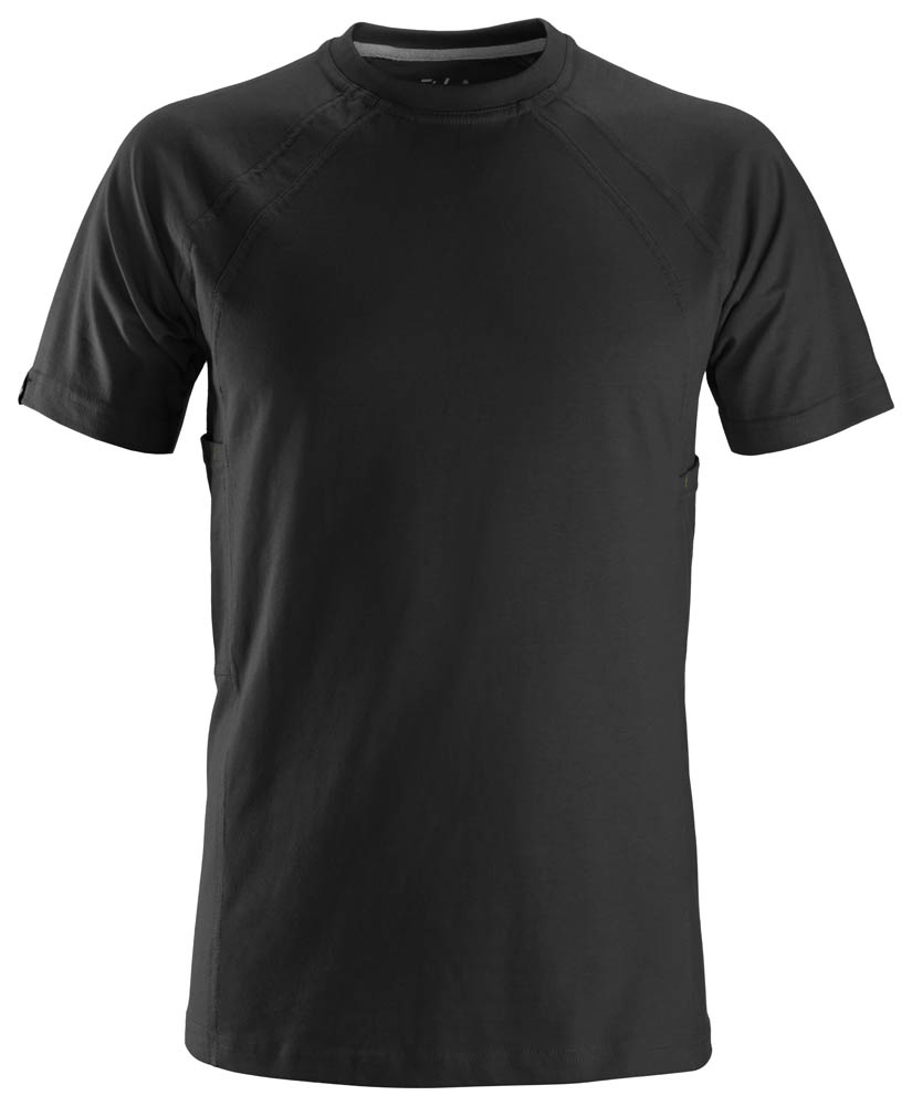 Snickers 2504 MultiPockets™ Baumwoll-T-Shirt schwarz