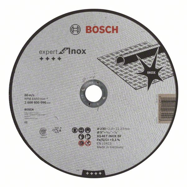 Bosch Trennscheibe gerade Expert Inox 230x2,0mm