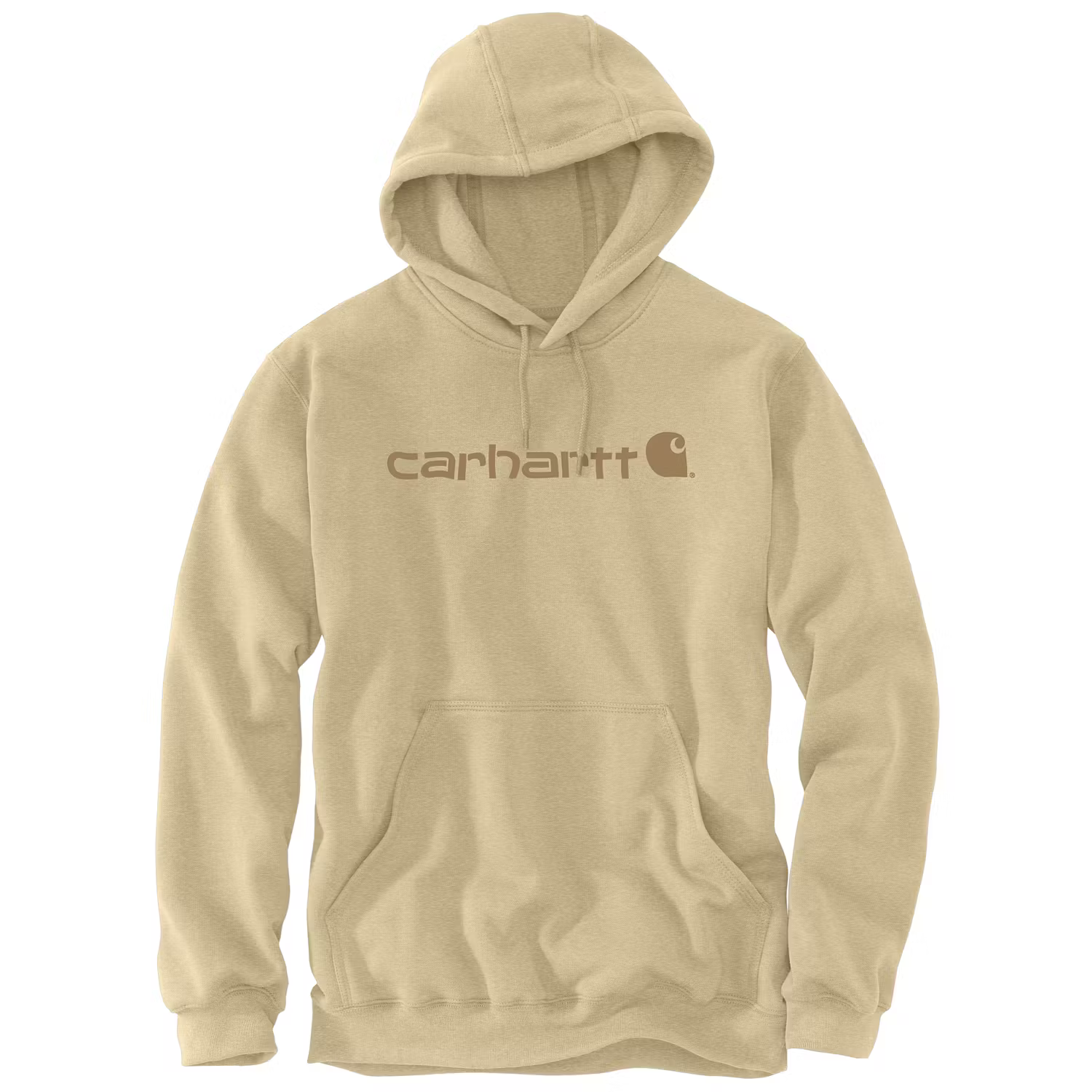 CARHARTT Herren-Hoodie Loose Fit Mit Carhartt-Logo BEACH HEATHER, XL