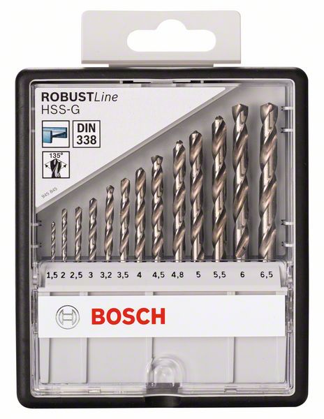 Bosch Metallbohrer-Set RobustLine (13 Stk.)