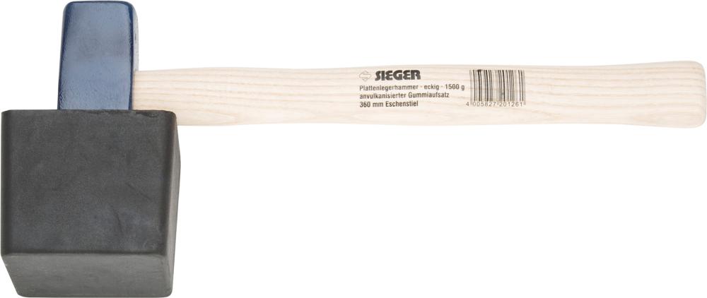Ideal Plattenlegerhammer 1500g eckig