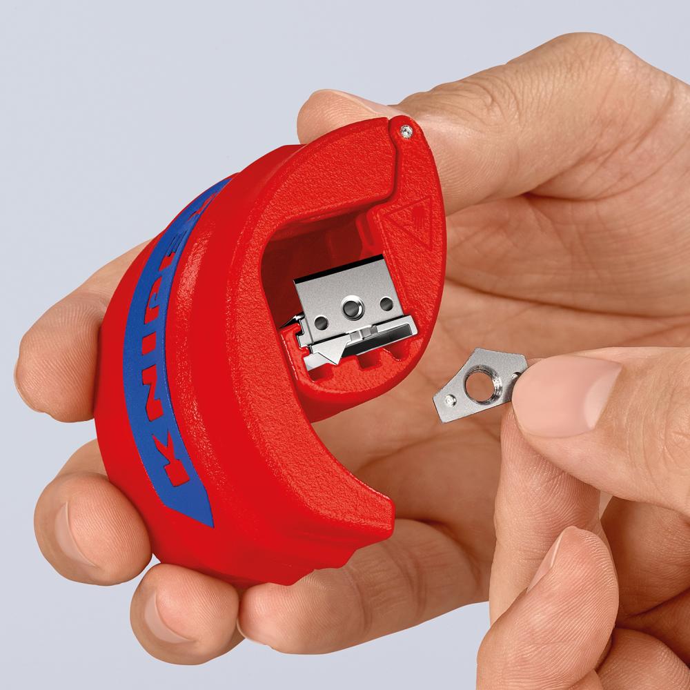 Knipex Kunststoffrohr-Schneider für Rohre 20-50mm und Tropfhülsen