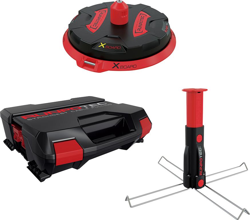 Runpotec Abroll- und Einzugsset XB 300 - Komplett-Set
