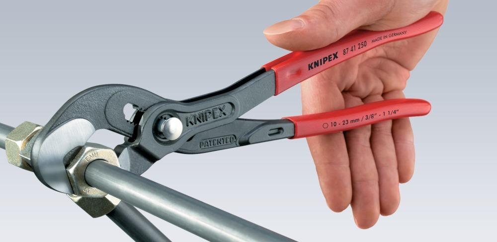 Knipex Schraubzange mit Kunststoff-Griffen 250mm