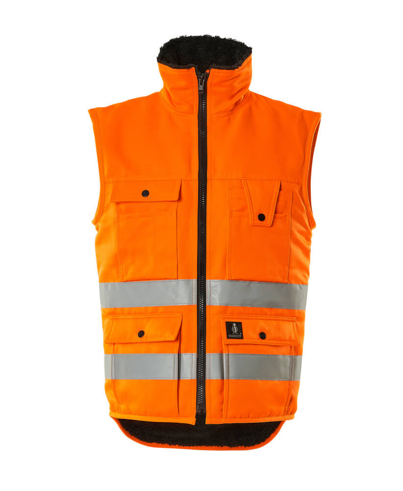 MASCOT Sölden SAFE ARCTIC Winterweste hi-vis orange M