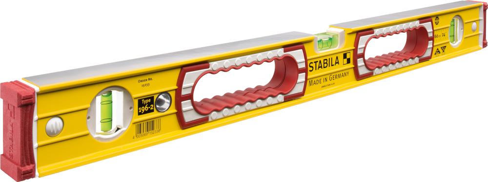 Stabila Wasserwaage LM mit Griffen 196-2 60cm