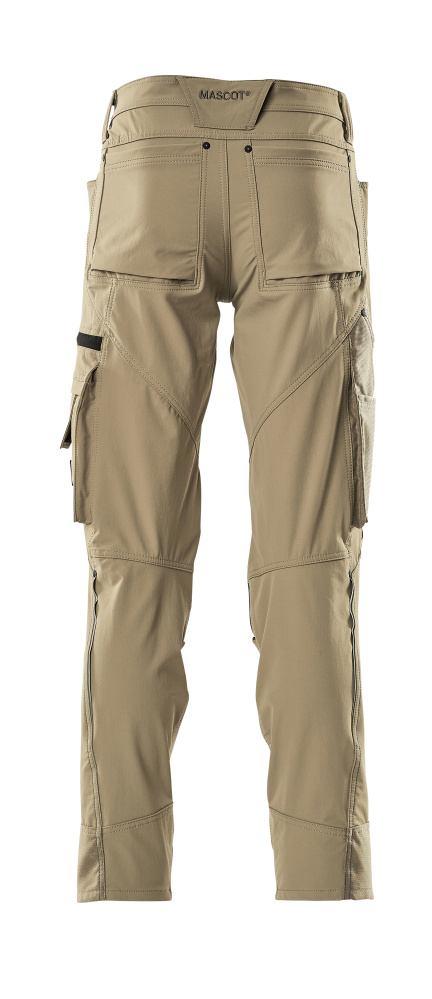 MASCOT ADVANCED Hose mit Knietaschen hellkhaki 54