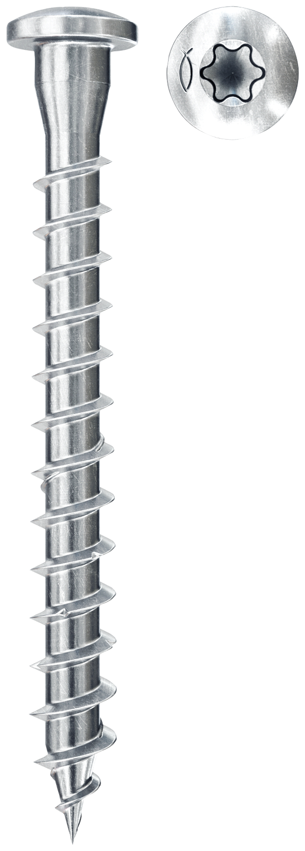 fischer PowerFast 5,0 x 40 Blechverbinder blauverzinkt Vollgewinde