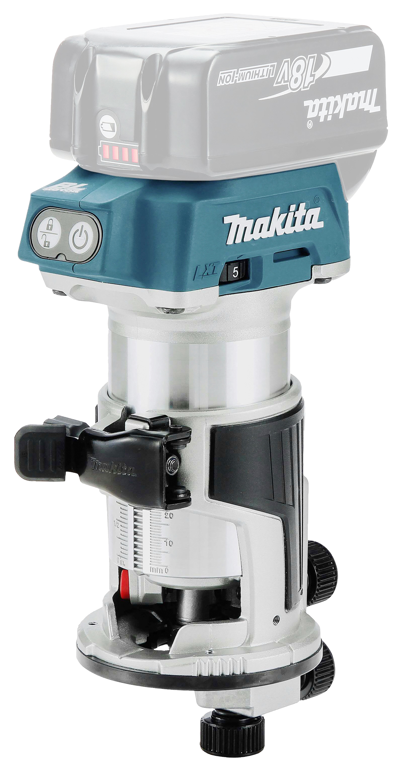Makita Akku-Multifunktionsfräse DRT50ZJX2