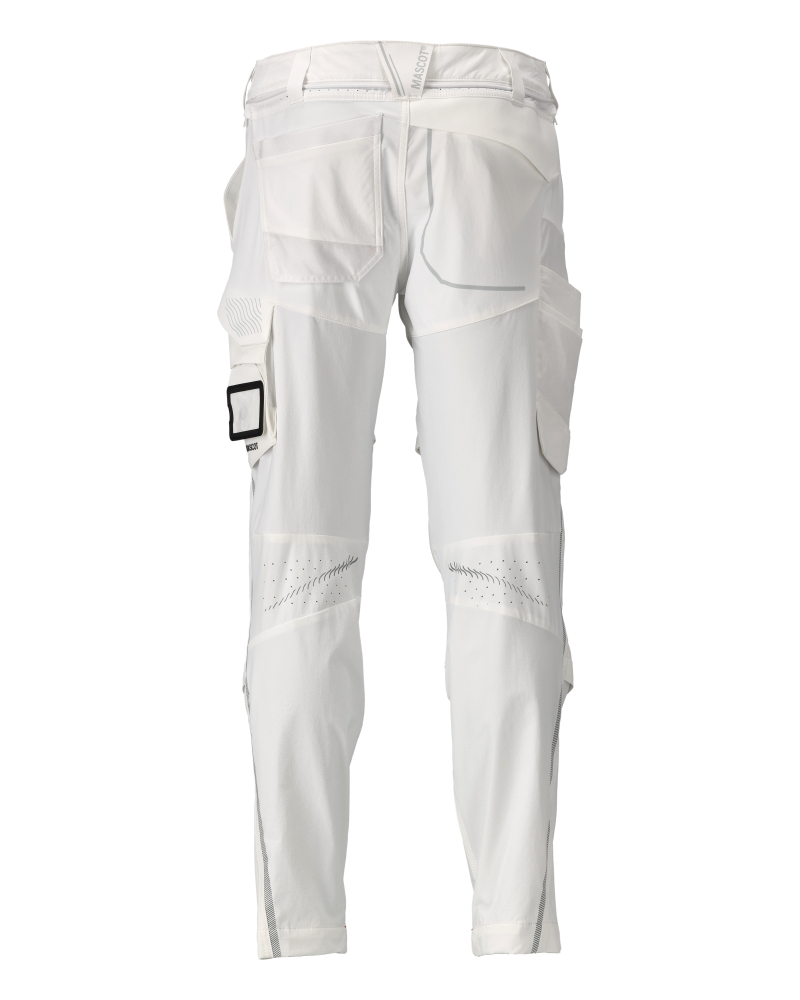 MASCOT CUSTOMIZED Hose mit Knietaschen, Maler weiß 48 kurz