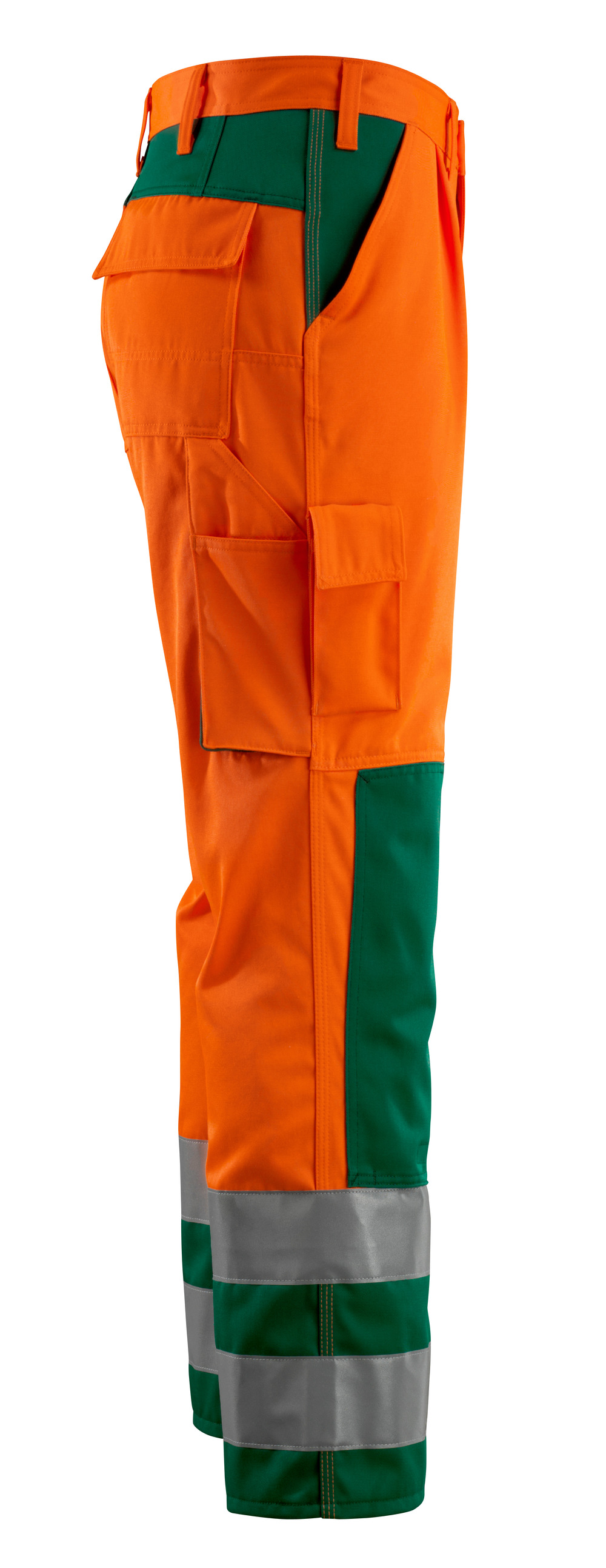 MASCOT Olinda SAFE COMPETE Hose mit Knietaschen hi-vis orange/grün 47 kurz